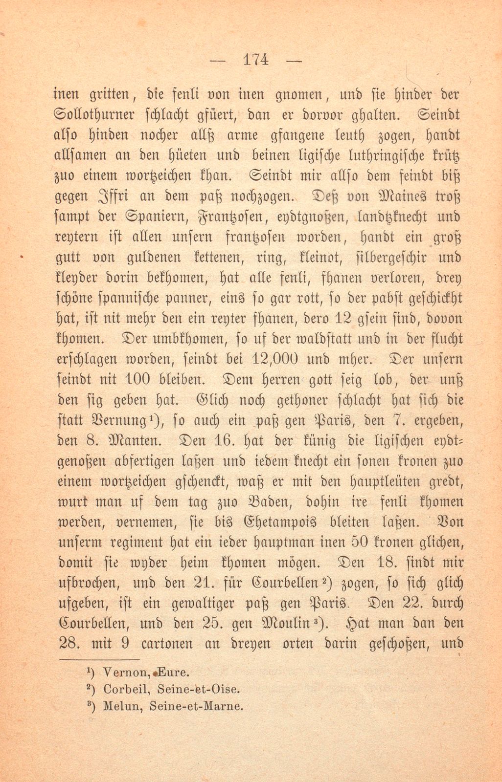 Schicksal einiger Basler Fähnlein in französischem Sold. (1589-1593.) – Seite 25