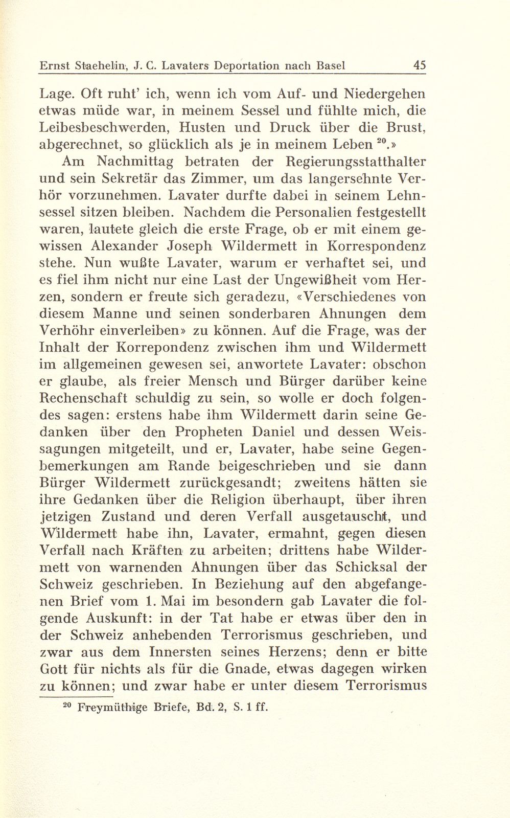 Johann Caspar Lavaters Deportation nach Basel im Jahre 1799 – Seite 15