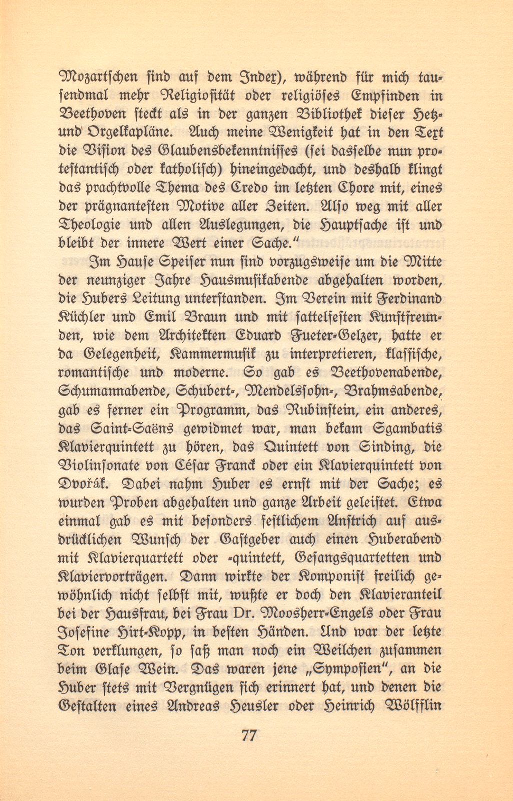 Die Bedeutung Hans Hubers für das Basler Musikleben – Seite 27