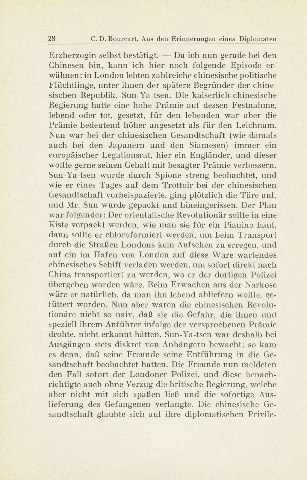 Aus den Erinnerungen eines Diplomaten – Seite 6