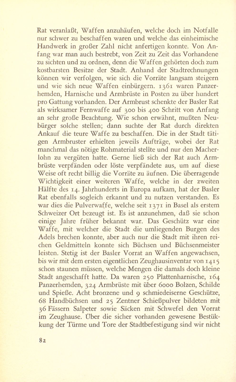 Die erhaltenen Waffenbestände des alten Basler Zeughauses – Seite 2