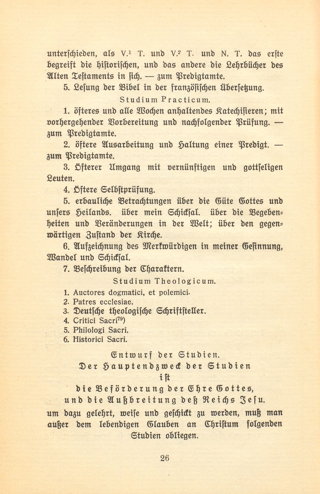 Aus den Papieren eines Pietisten und Aufklärers. [Joh. Frey] – Seite 26