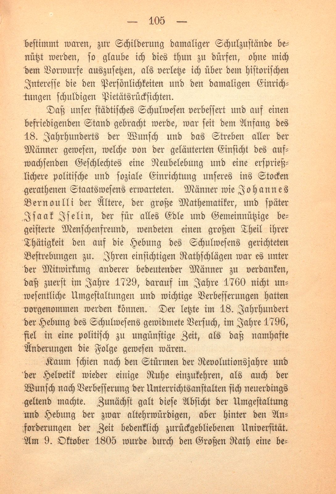 Die Gemeindeschulen der Stadt Basel in den Jahren 1817-1822 – Seite 2