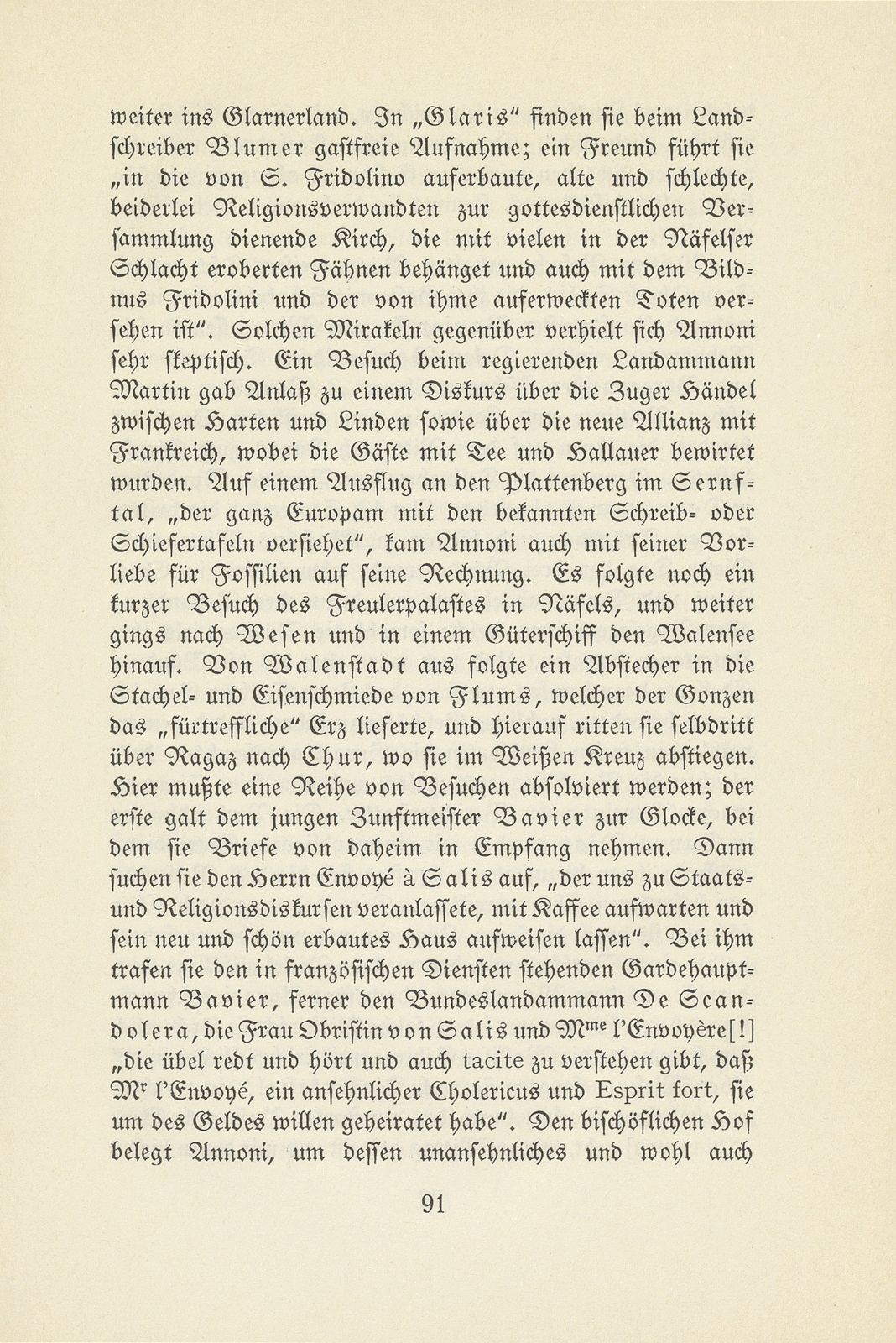 Aus den Wanderjahren des Hieronymus Annoni (1697-1770) – Seite 27