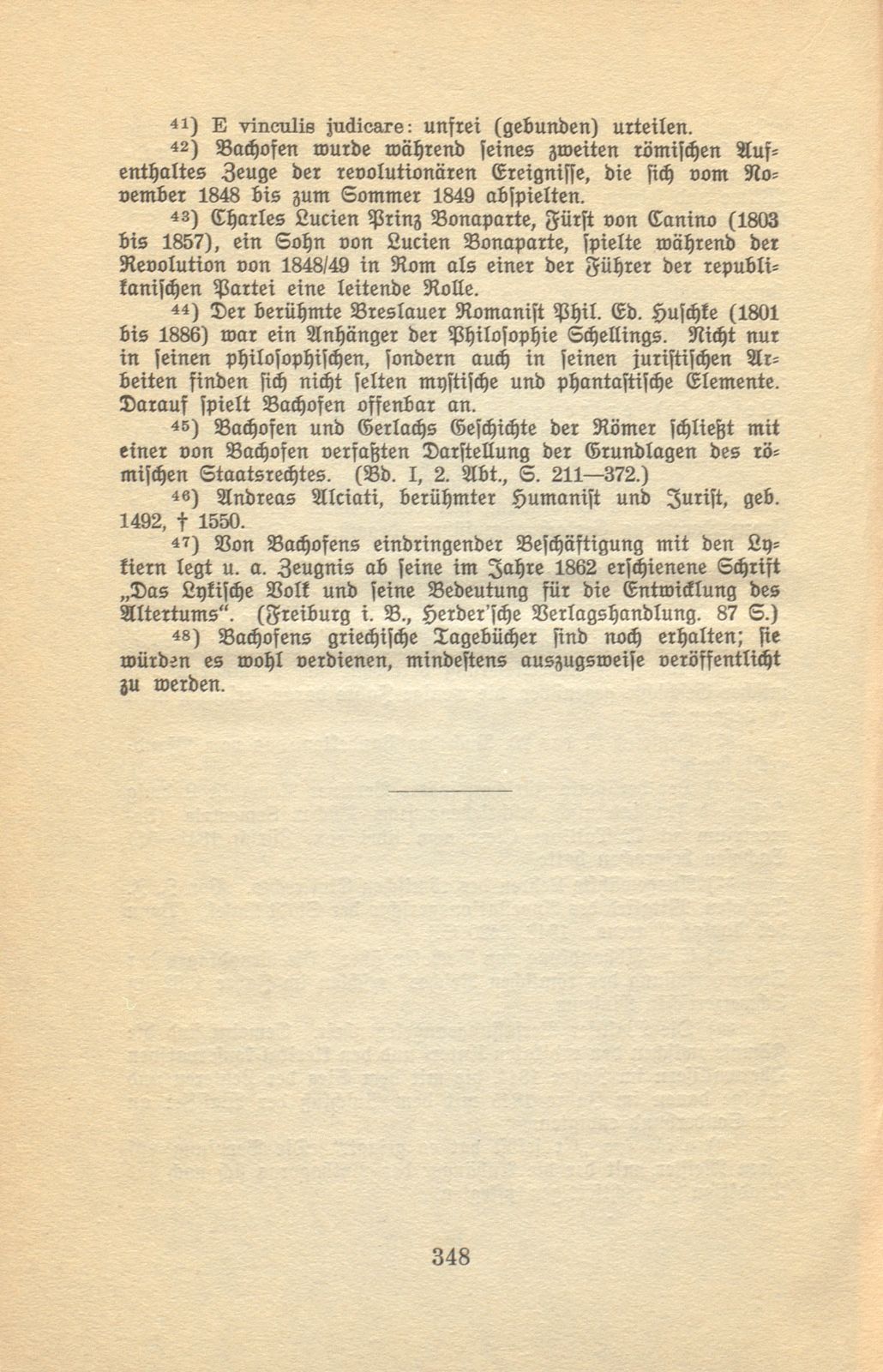 Autobiographische Aufzeichnungen von Prof. Johann Jakob Bachofen – Seite 56