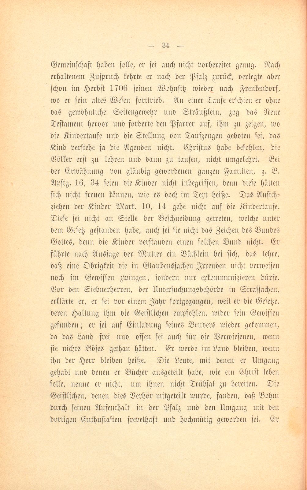 Die Basler Separatisten im ersten Viertel des XVIII. Jahrhunderts – Seite 5