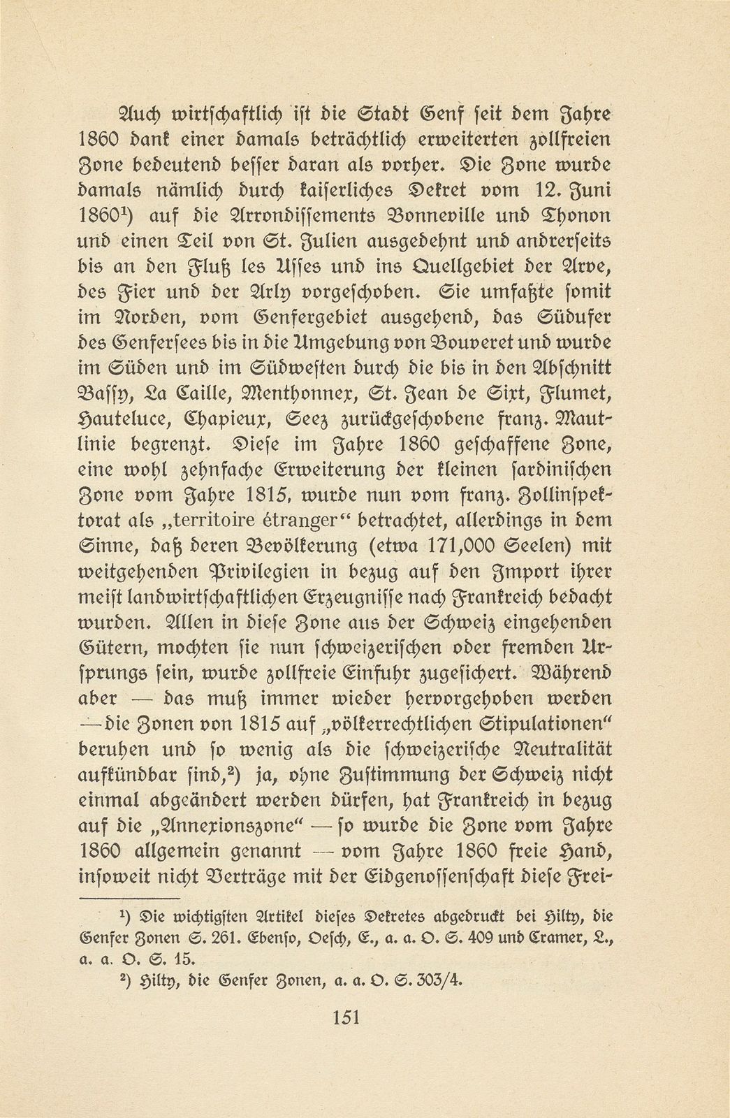 Zur Geschichte der Zonen von Gex und von Hochsavoyen – Seite 65