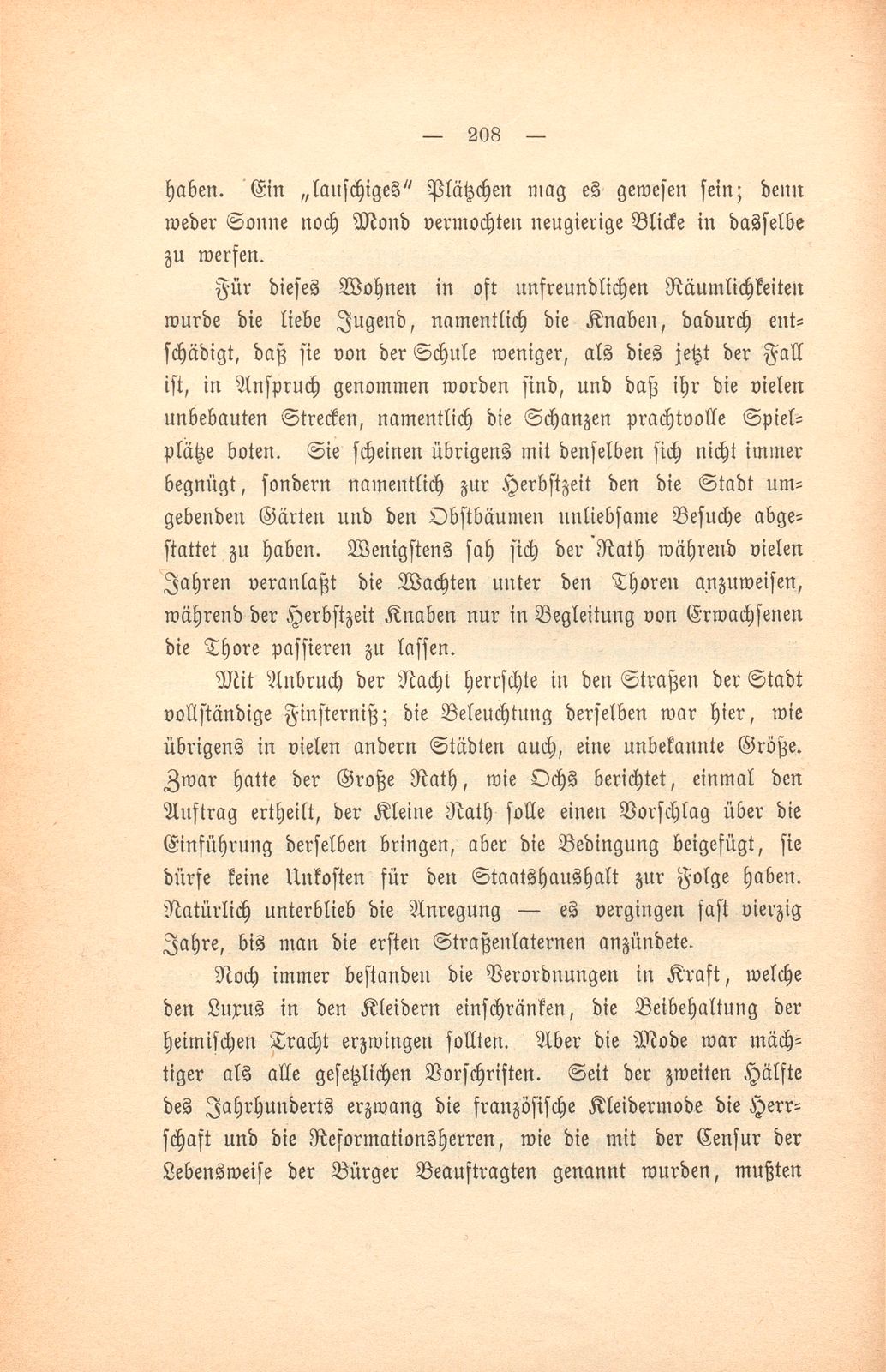 Einiges aus dem Leben zu Basel während des achtzehnten Jahrhunderts – Seite 39