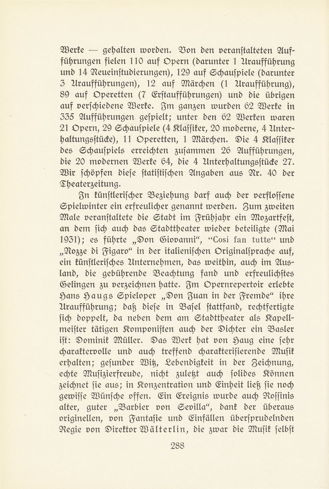 Das künstlerische Leben in Basel vom 1. Oktober 1930 bis 30. September 1931 – Seite 3