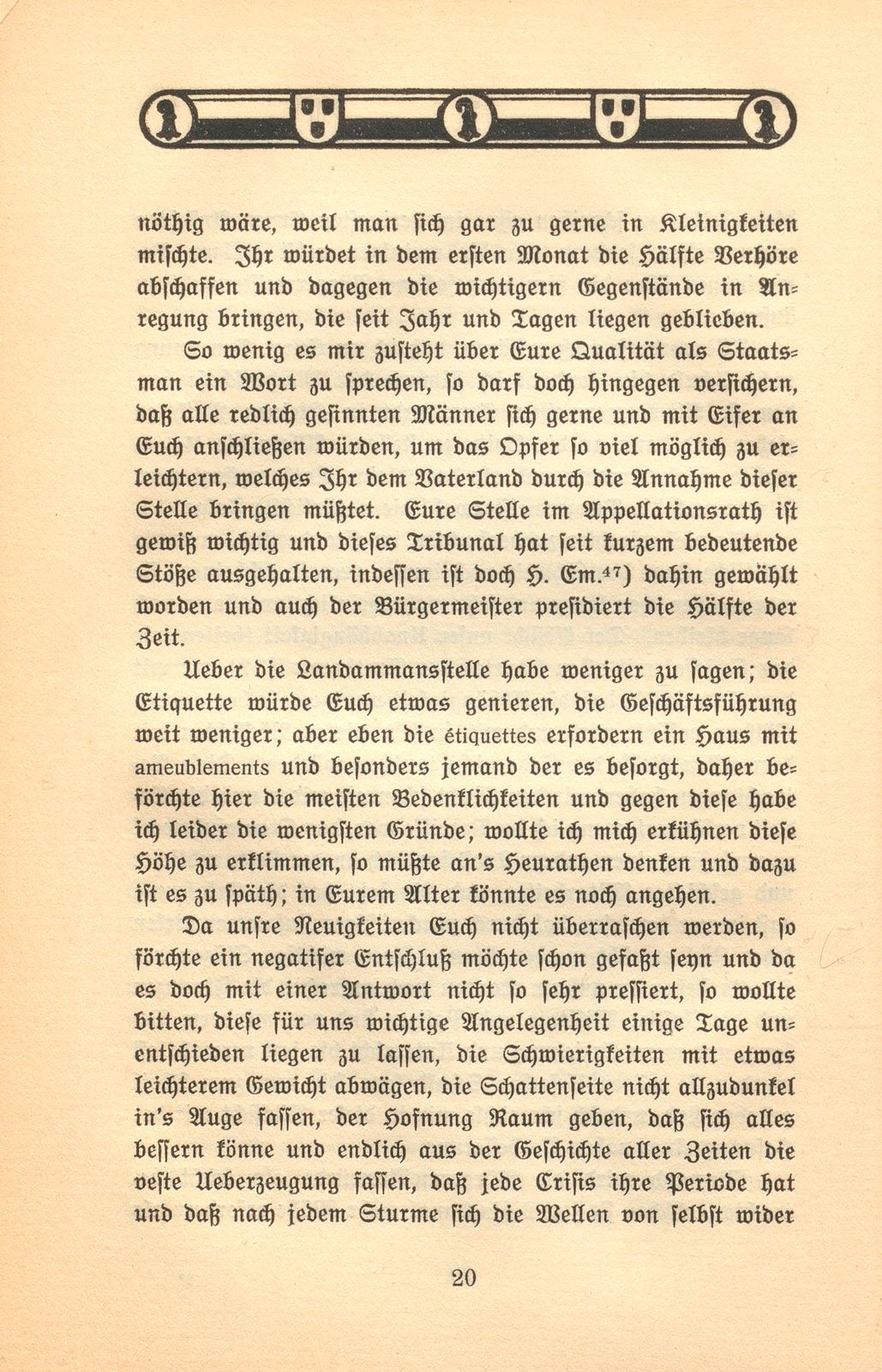 Die Bürgermeisterwahl im Jahre 1811 – Seite 20