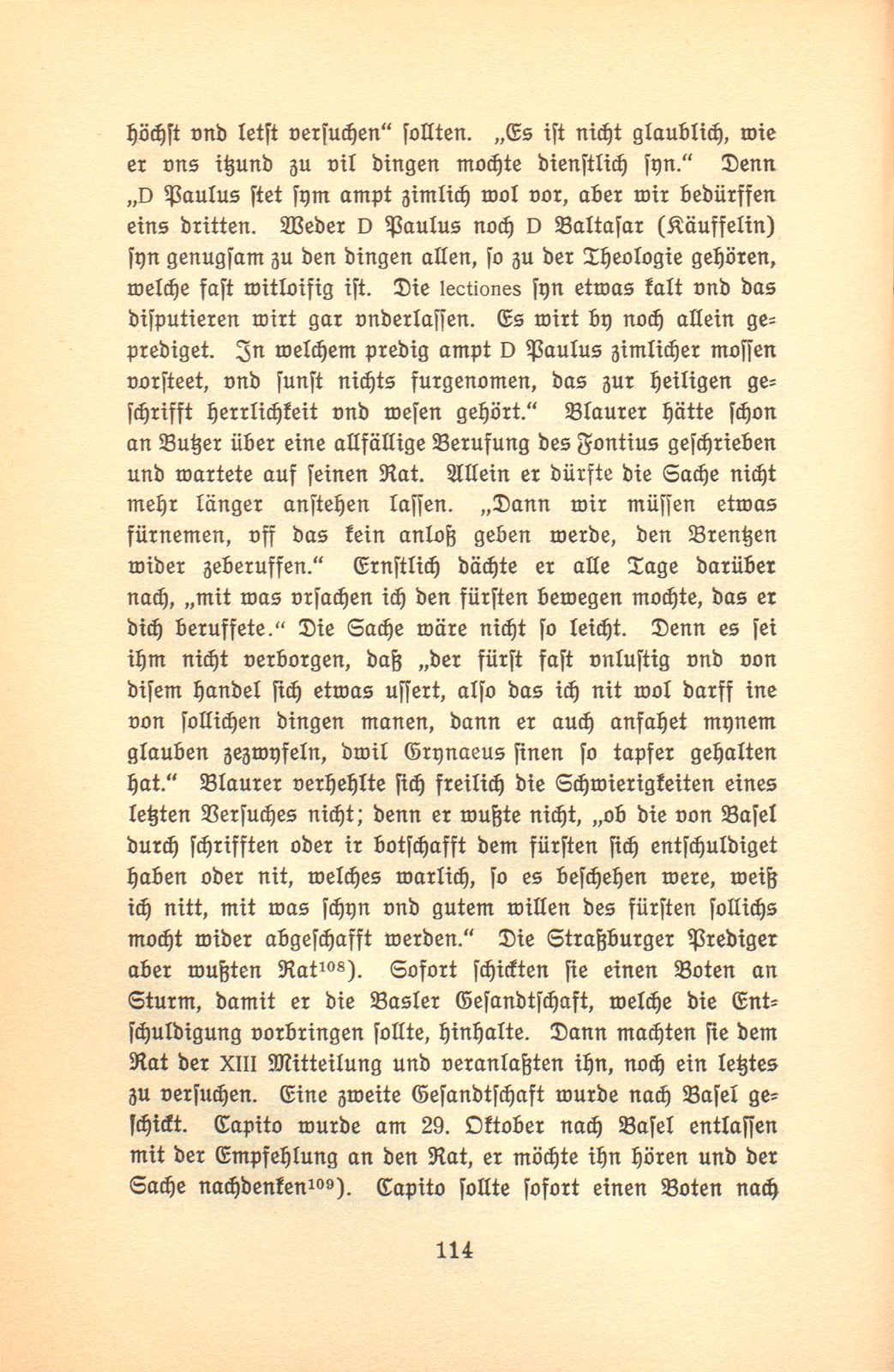 Die Berufung des Simon Grynäus nach Tübingen. 1534/1535 – Seite 27