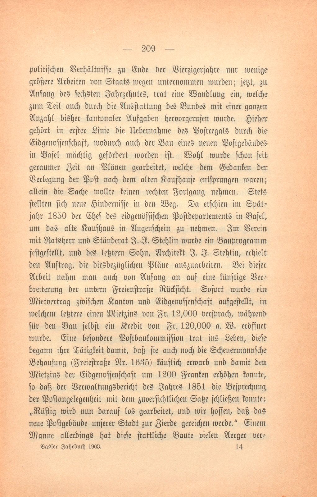 Basels bauliche Entwicklung im 19. Jahrhundert – Seite 3