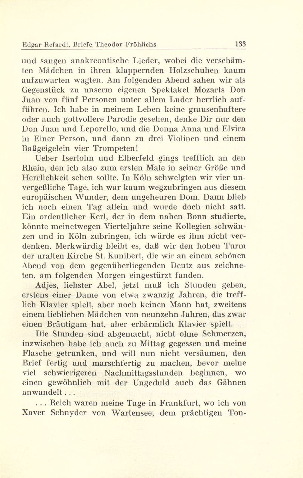 Aus Briefen Theodor Fröhlichs an Abel Burckhardt und Wilhelm Wackernagel – Seite 22