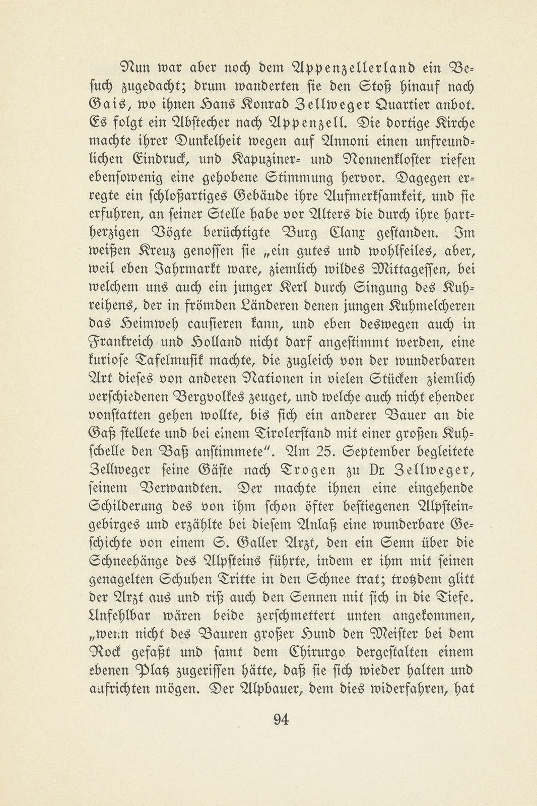 Aus den Wanderjahren des Hieronymus Annoni (1697-1770) – Seite 30