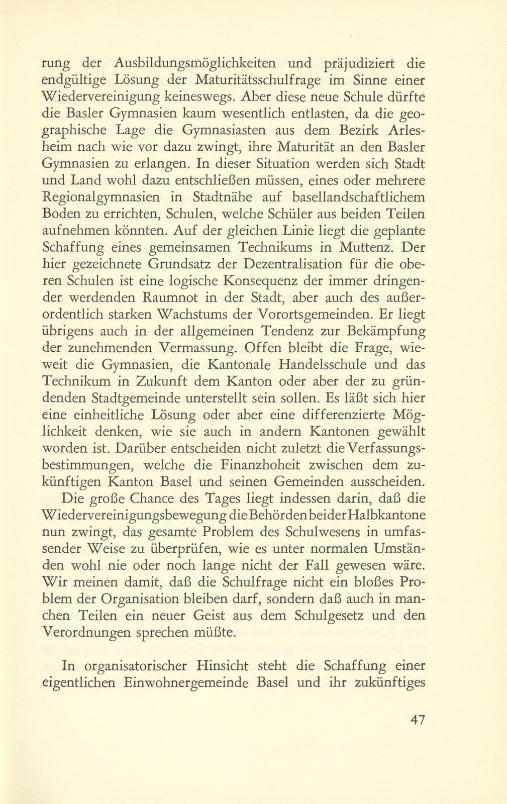 Die Wiedervereinigungsfrage vor dem Basler Verfassungsrat – Seite 14