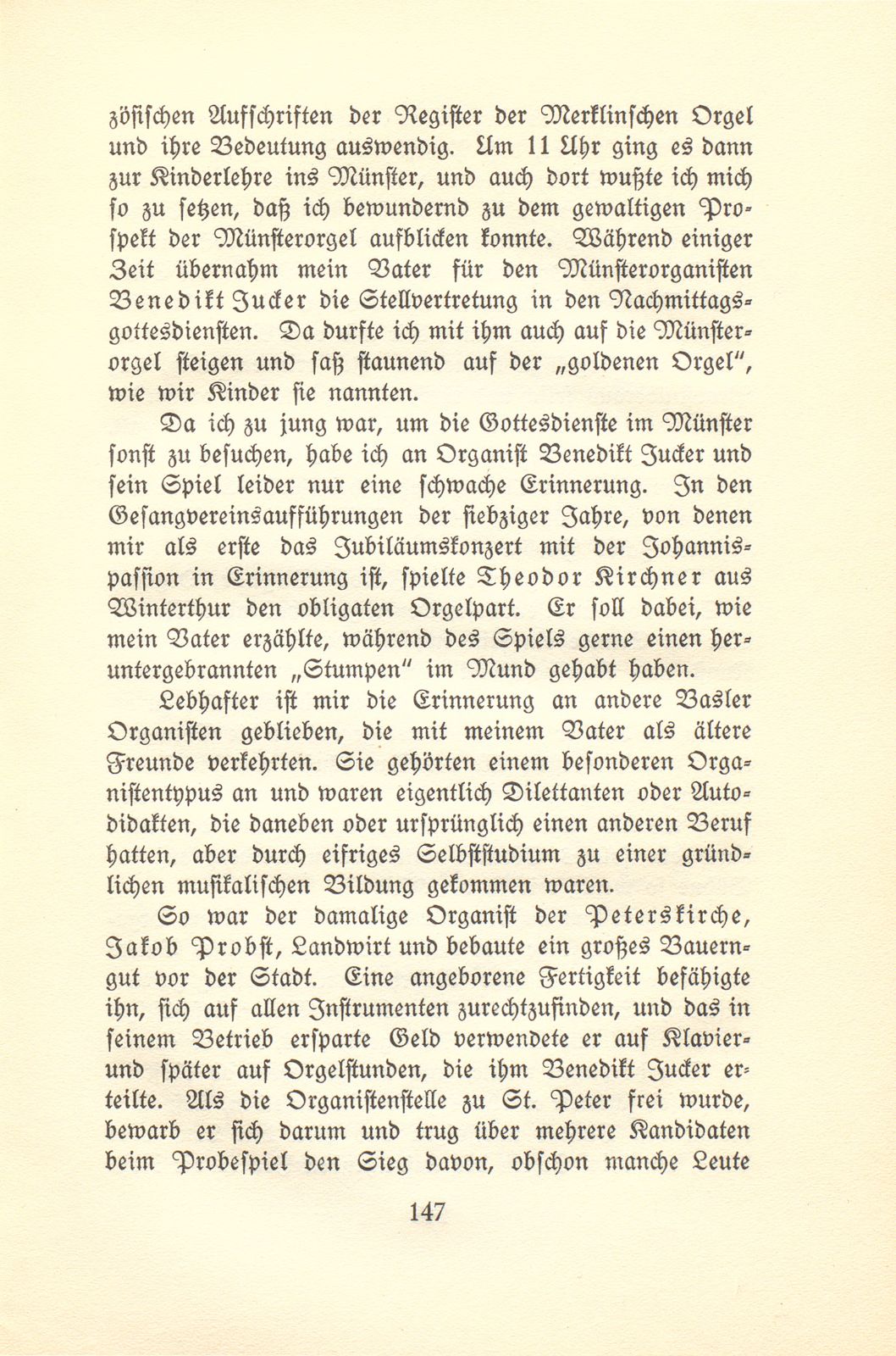 Erinnerungen aus meinem Organistenleben – Seite 3