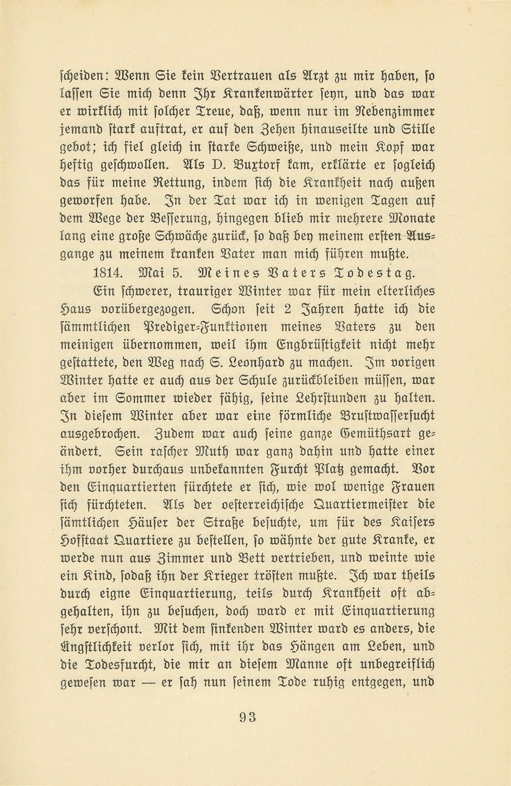 Aus den Aufzeichnungen von Pfarrer Daniel Kraus 1786-1846 – Seite 41