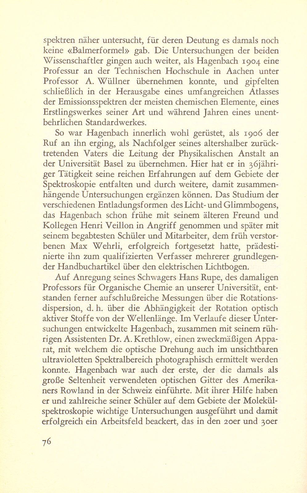 Prof. August Hagenbach-Aman (1871-1955) – Seite 3