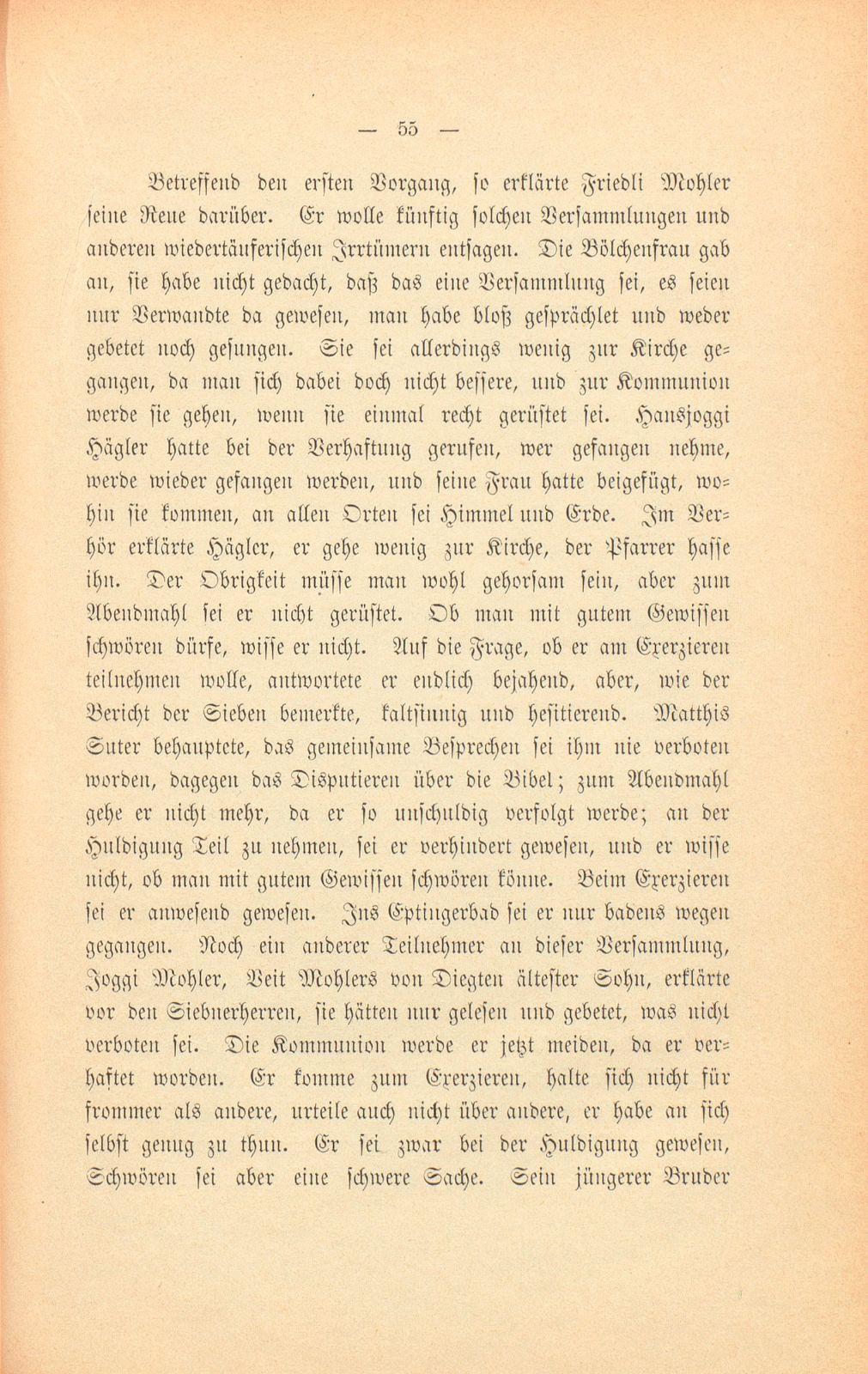 Die Basler Separatisten im ersten Viertel des XVIII. Jahrhunderts – Seite 26