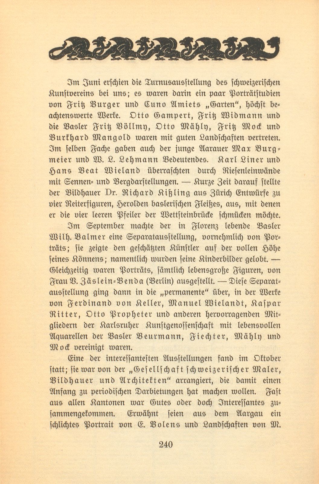 Das künstlerische Leben in Basel vom 1. November 1904 bis 31. Oktober 1905 – Seite 5