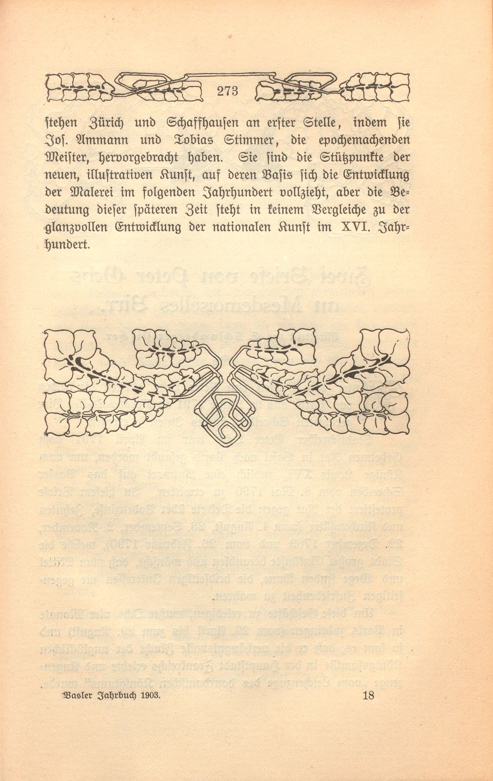 Die Entwicklung der Basler Malerei im XVI. Jahrhundert – Seite 14