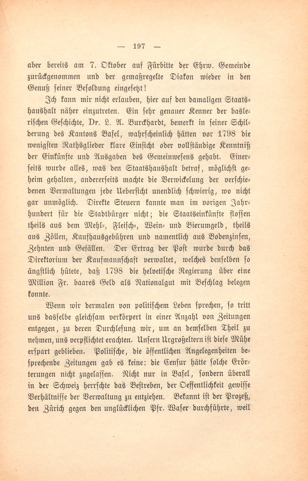 Einiges aus dem Leben zu Basel während des achtzehnten Jahrhunderts – Seite 28