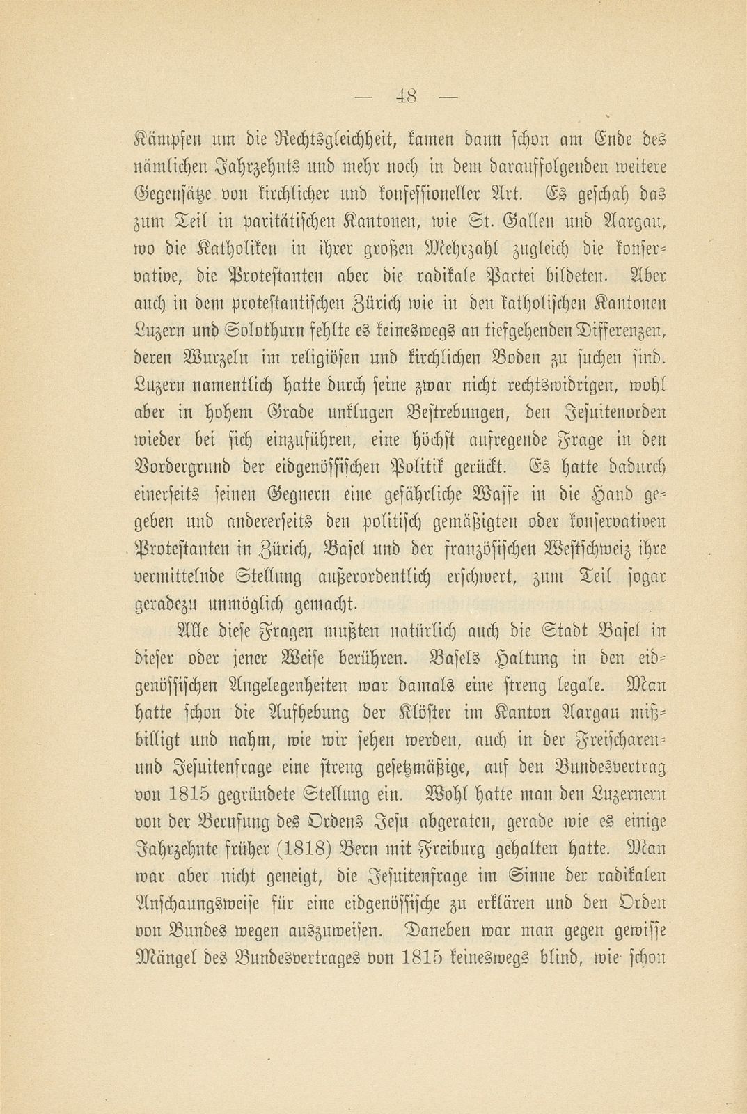 Basel zur Zeit der Freischarenzüge und des Sonderbunds – Seite 4