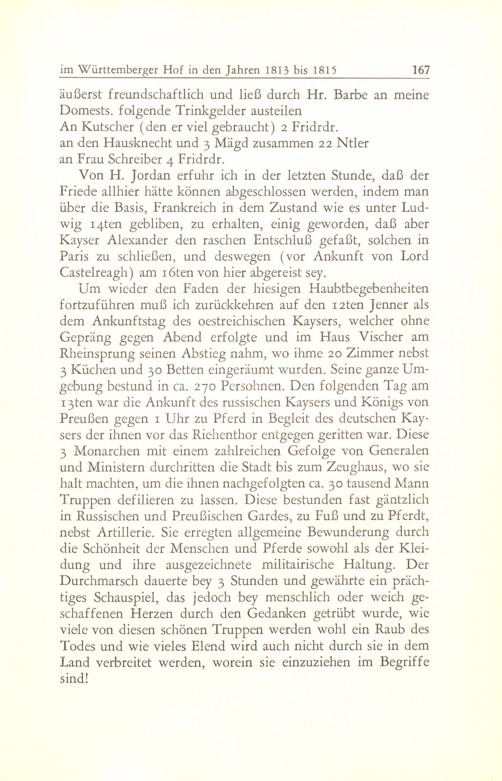 Einquartierungen im Württemberger Hof in den Jahren 1813 bis 1815 – Seite 5