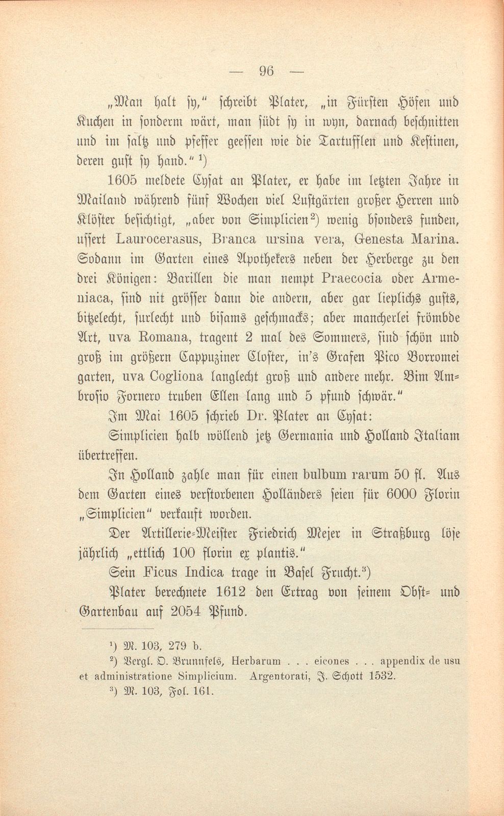 Felix Plater von Basel und Rennward Cysat von Luzern – Seite 12