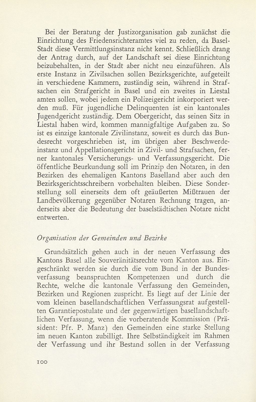 Die Grundlagen eines neuen Staates entstehen. (Zum Verfassungsentwurf und zu den Gesetzesdirektiven des zukünftigen Standes Basel.) – Seite 14