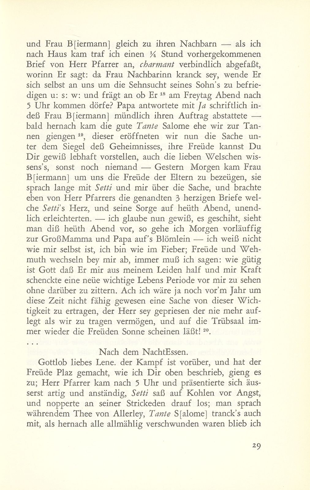 Eine Verlobung in Basel im Jahre 1810 – Seite 10