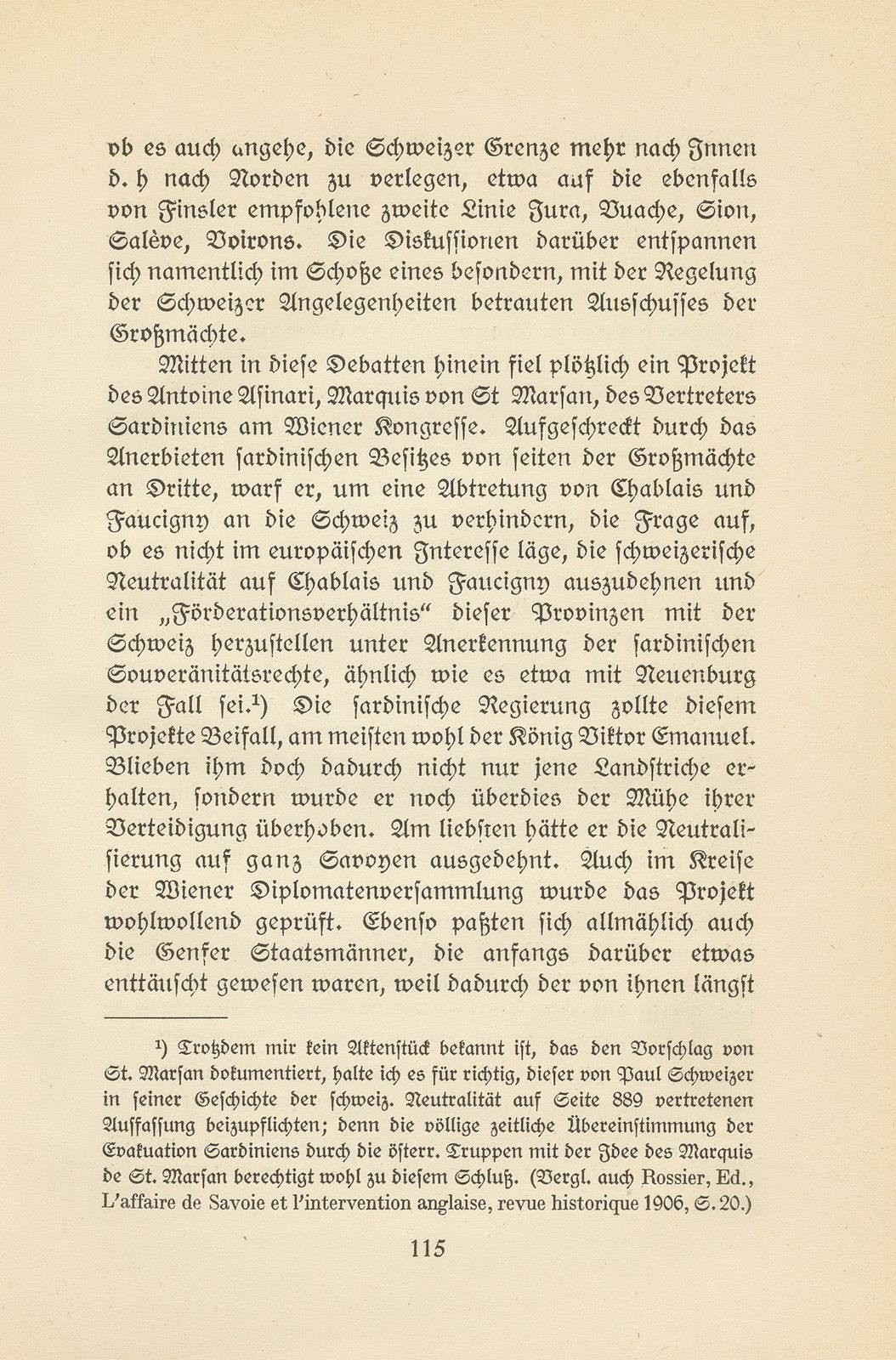 Zur Geschichte der Zonen von Gex und von Hochsavoyen – Seite 29