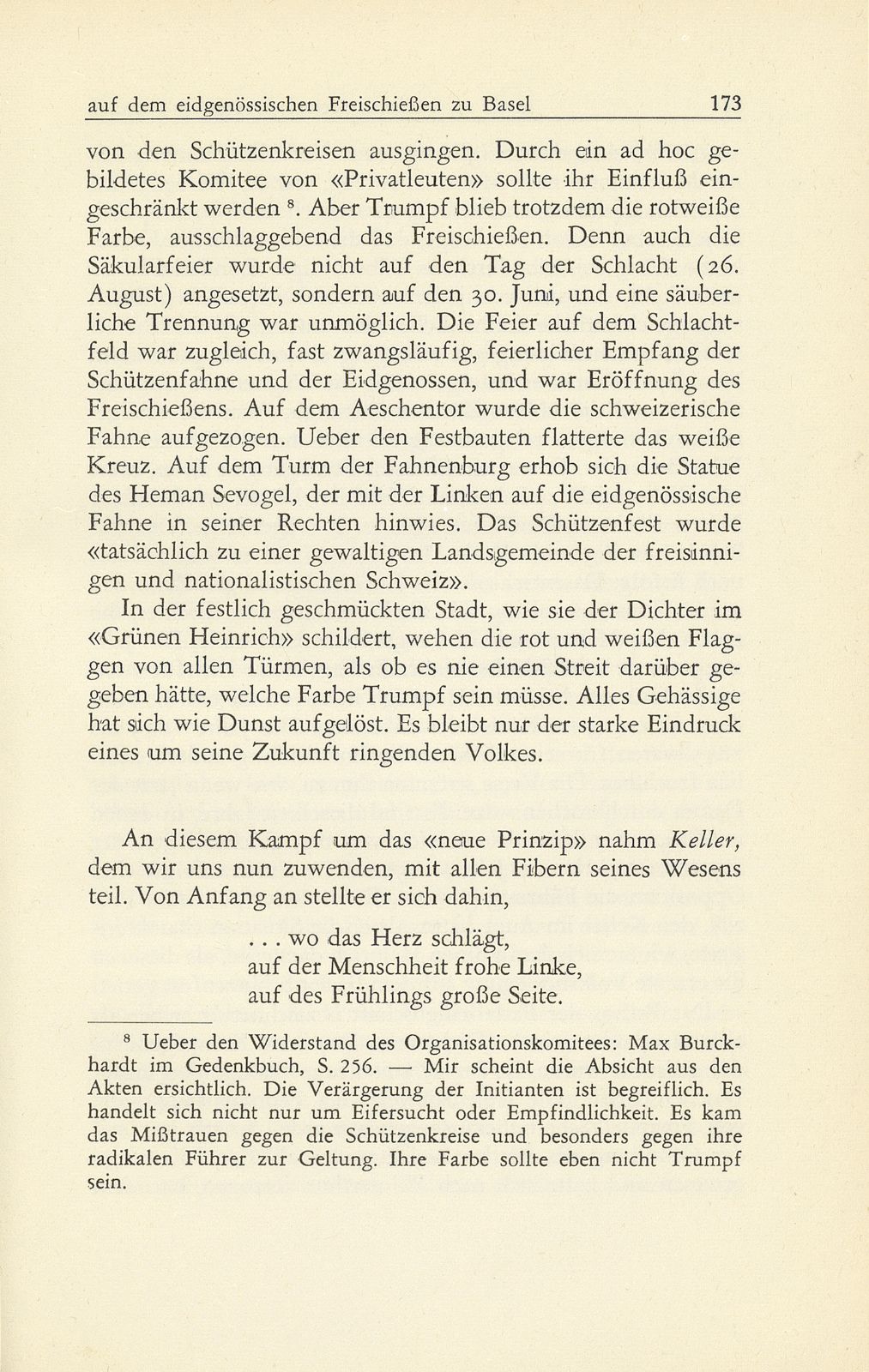 Der grüne Heinrich auf dem eidgenössischen Freischiessen zu Basel im Jahre 1844 – Seite 14