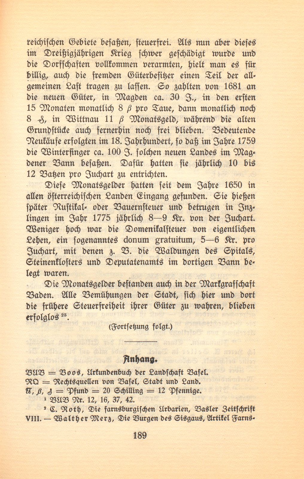 Die Lasten der baslerischen Untertanen im 18. Jahrhundert – Seite 81