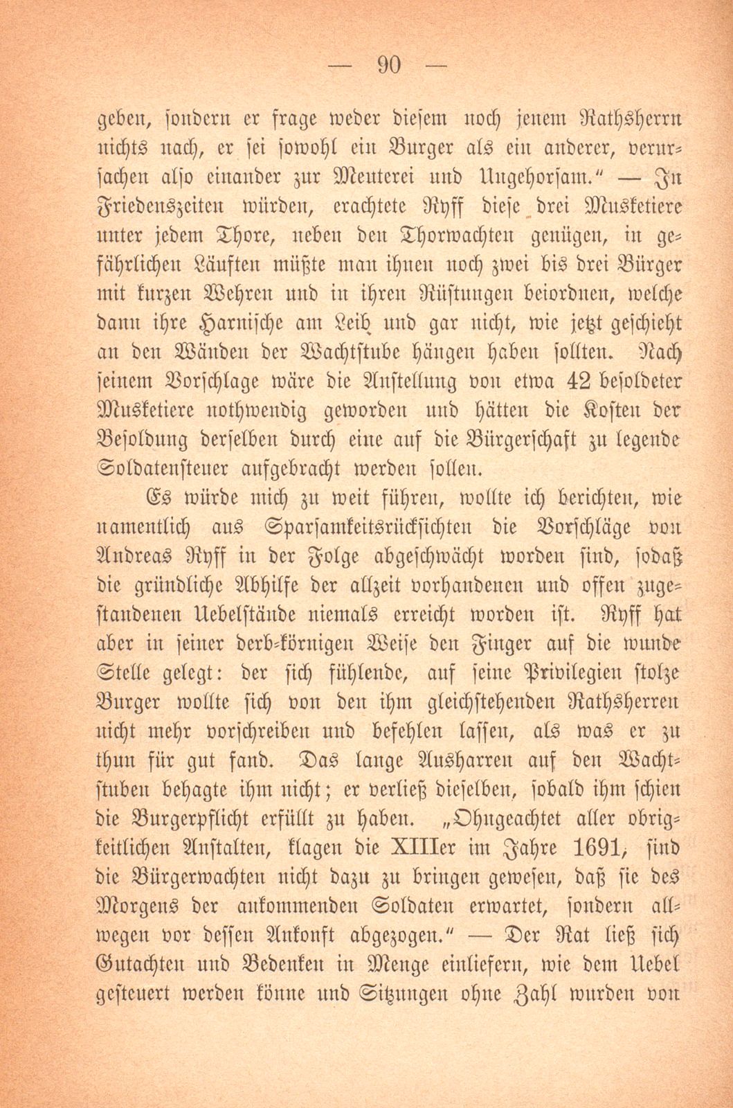 Über das baslerische Militärwesen in den letzten Jahrhunderten – Seite 12