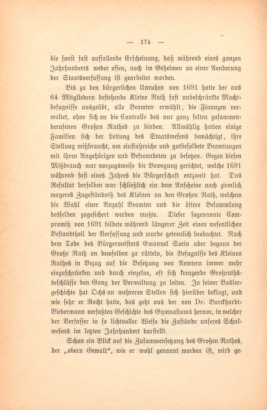 Einiges aus dem Leben zu Basel während des achtzehnten Jahrhunderts – Seite 5