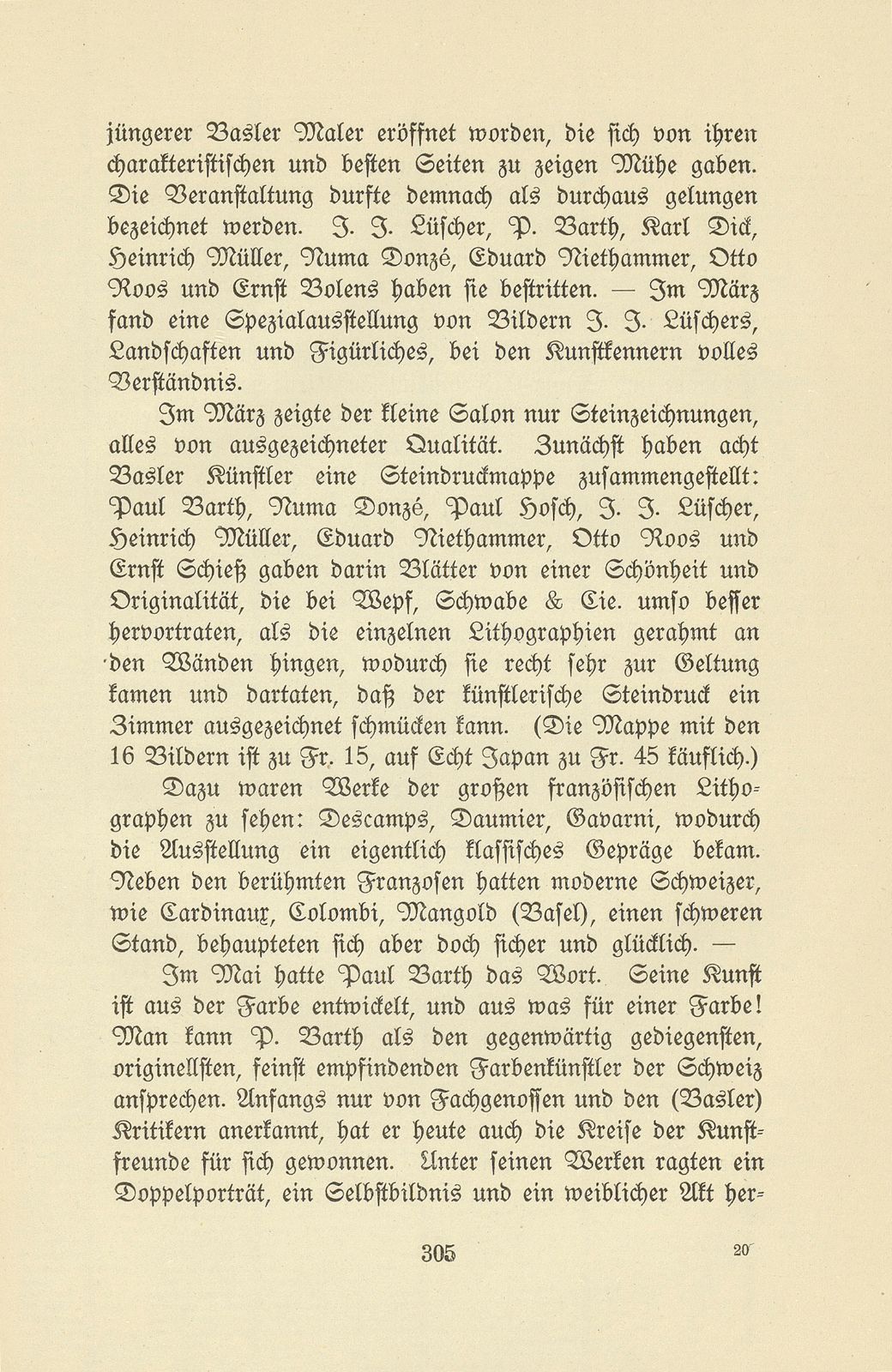 Das künstlerische Leben in Basel vom 1. November 1914 bis 31. Oktober 1915 – Seite 8