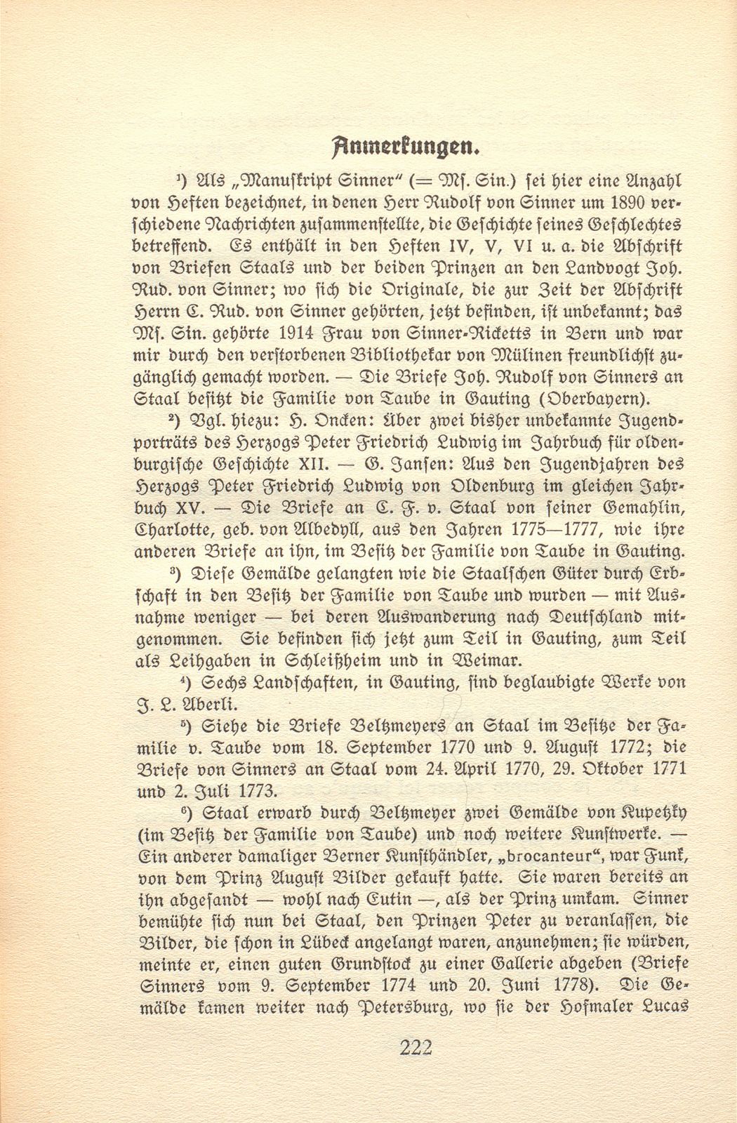 C.F. von Staal und Emanuel Handmann. (Nebst acht Briefen des Künstlers.) – Seite 28