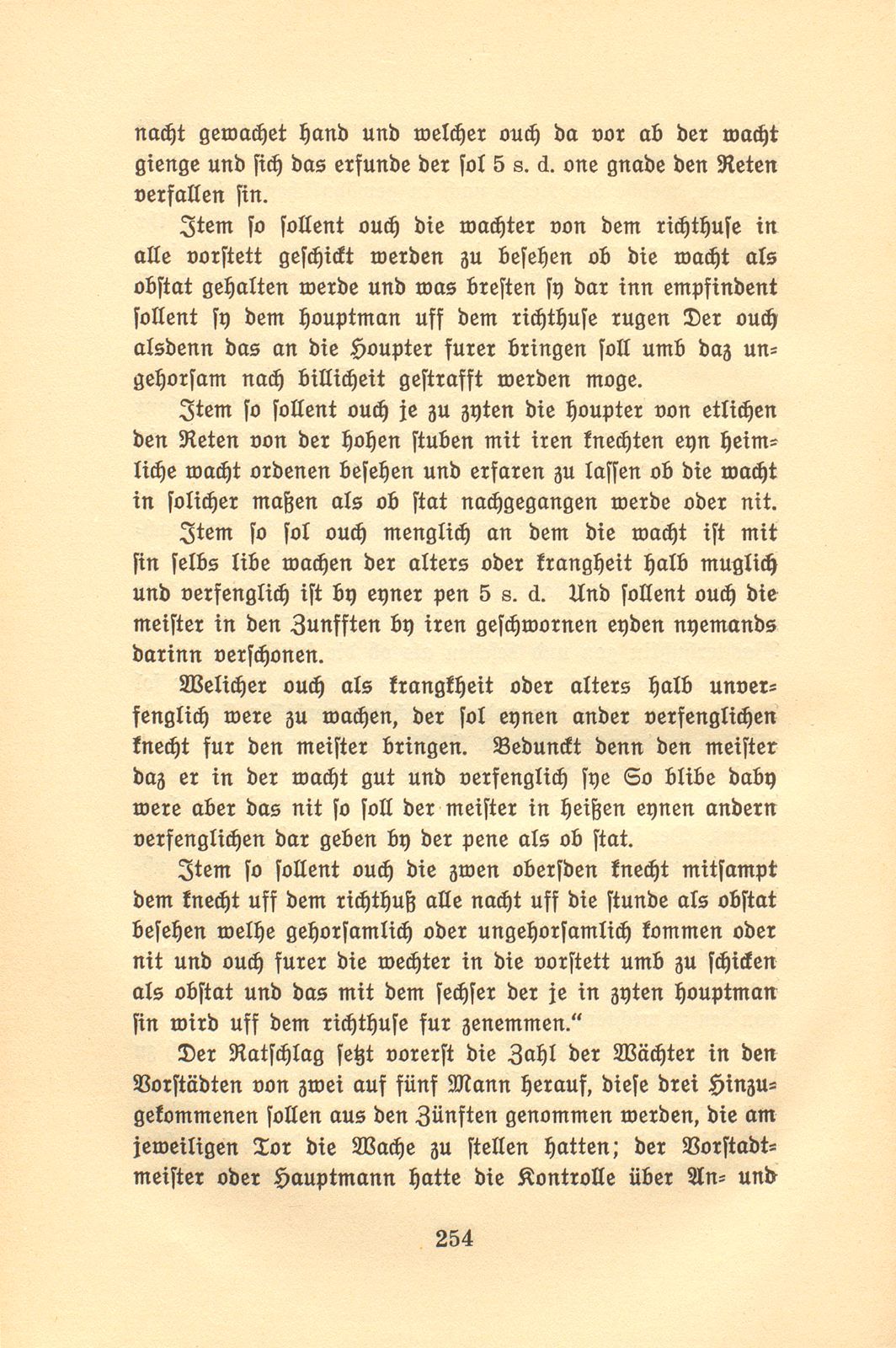 Torhut und Scharwache zu Basel in der zweiten Hälfte des XV. Jahrhunderts – Seite 14