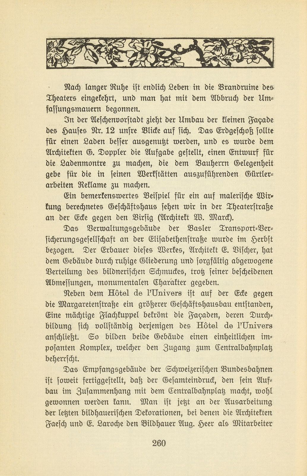 Das künstlerische Leben in Basel vom 1. November 1905 bis 31. Oktober 1906 – Seite 6