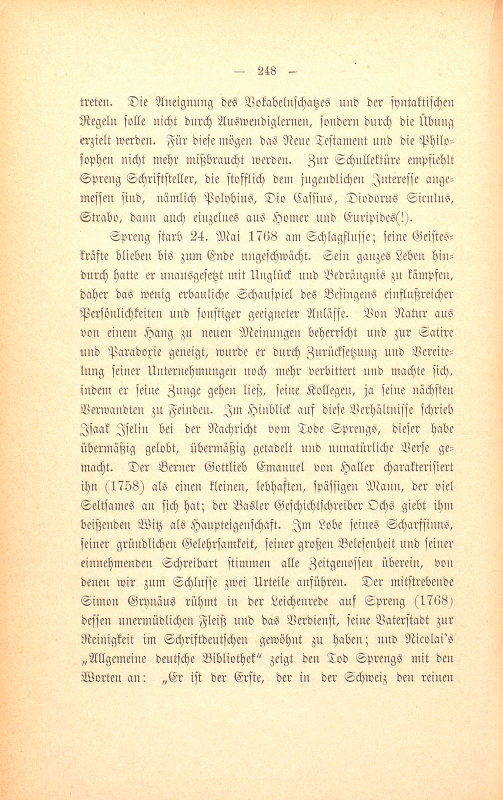 Johann Jakob Spreng – Seite 22