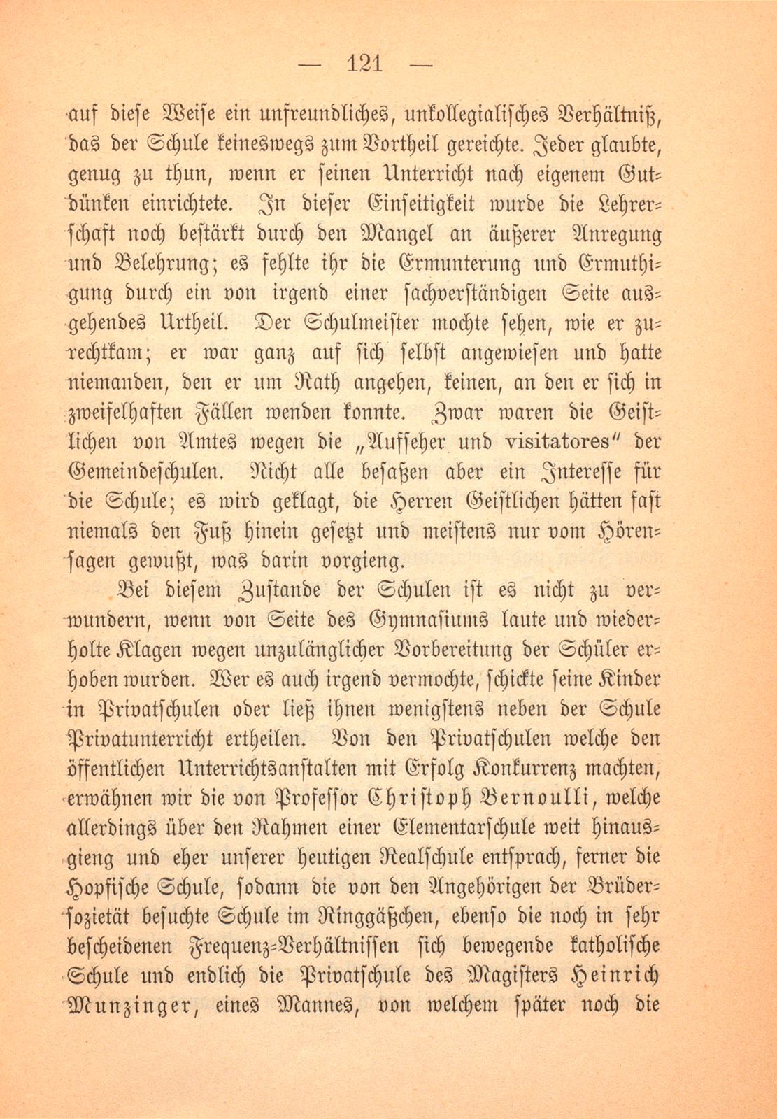 Die Gemeindeschulen der Stadt Basel in den Jahren 1817-1822 – Seite 18