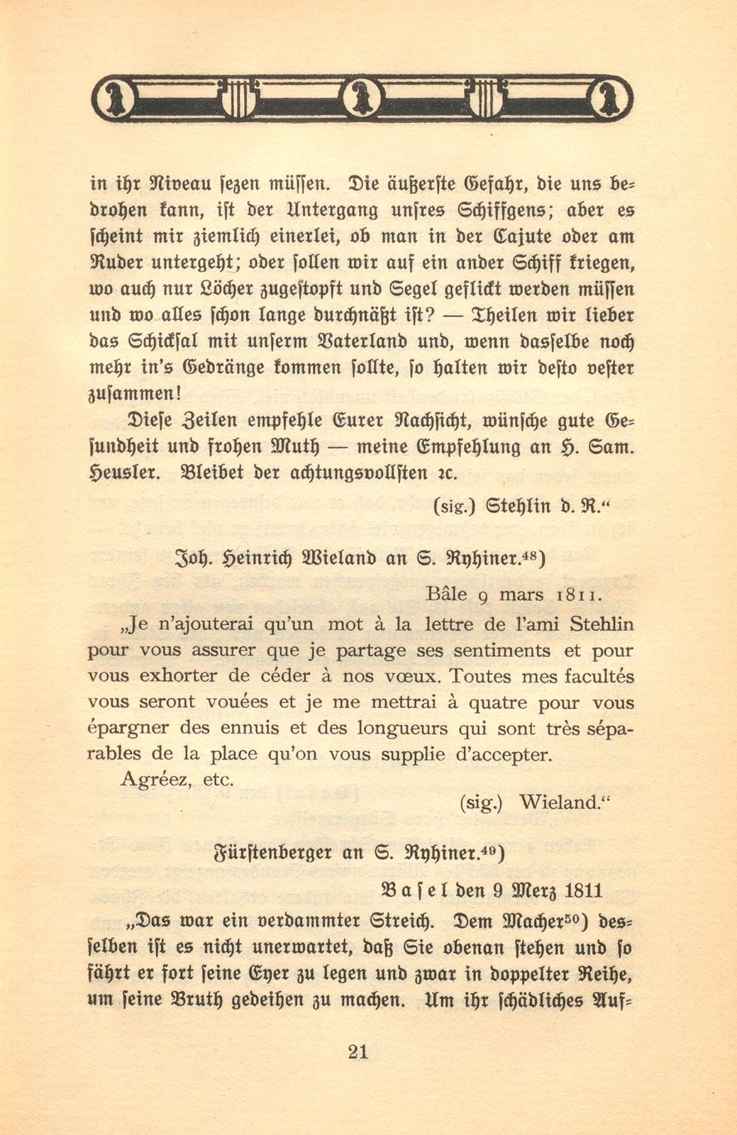 Die Bürgermeisterwahl im Jahre 1811 – Seite 21