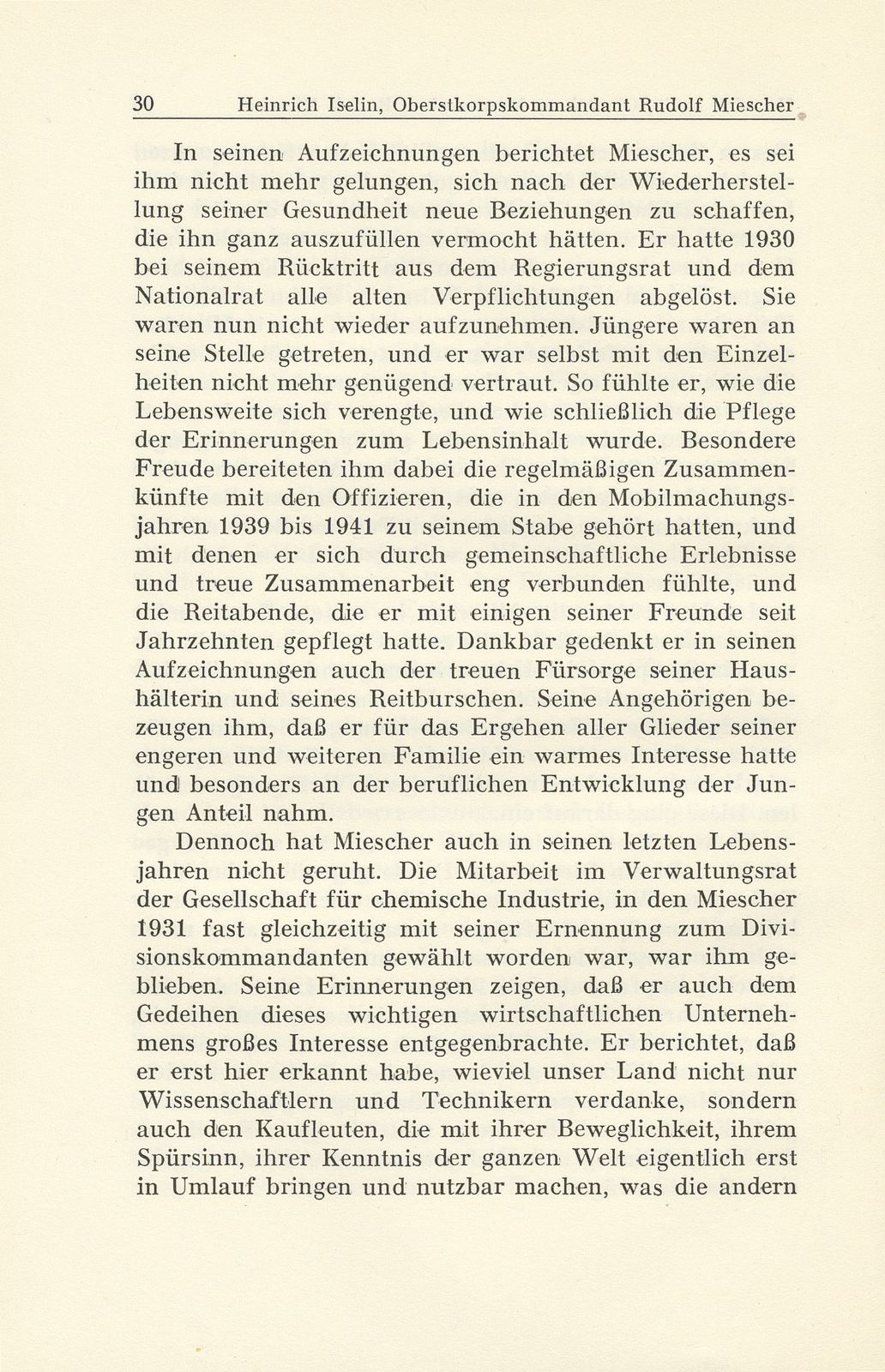 Oberstkorpskommandant Rudolf Miescher 17. März 1880 bis 31. Juli 1945 – Seite 13