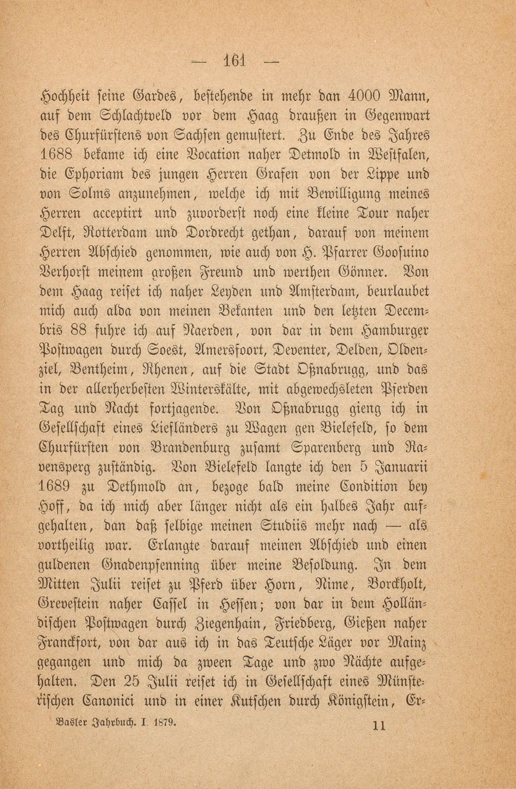 Aus einem baslerischen Stammbuch, XVII. Jahrhundert – Seite 25