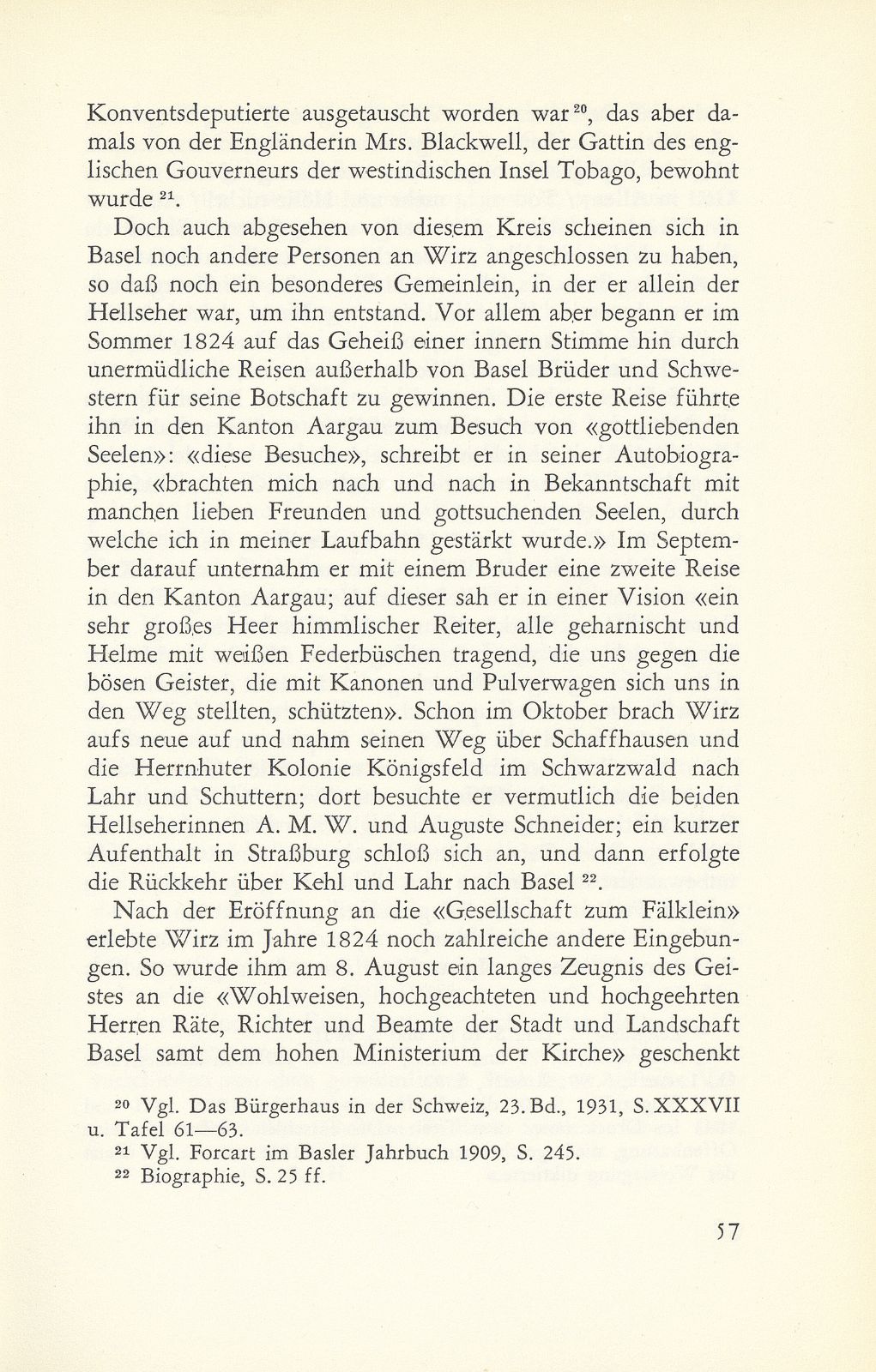 Der Basler Seidenbandweber Johann Jakob Wirz als Hellseher und Gründer der Nazarenergemeine – Seite 8