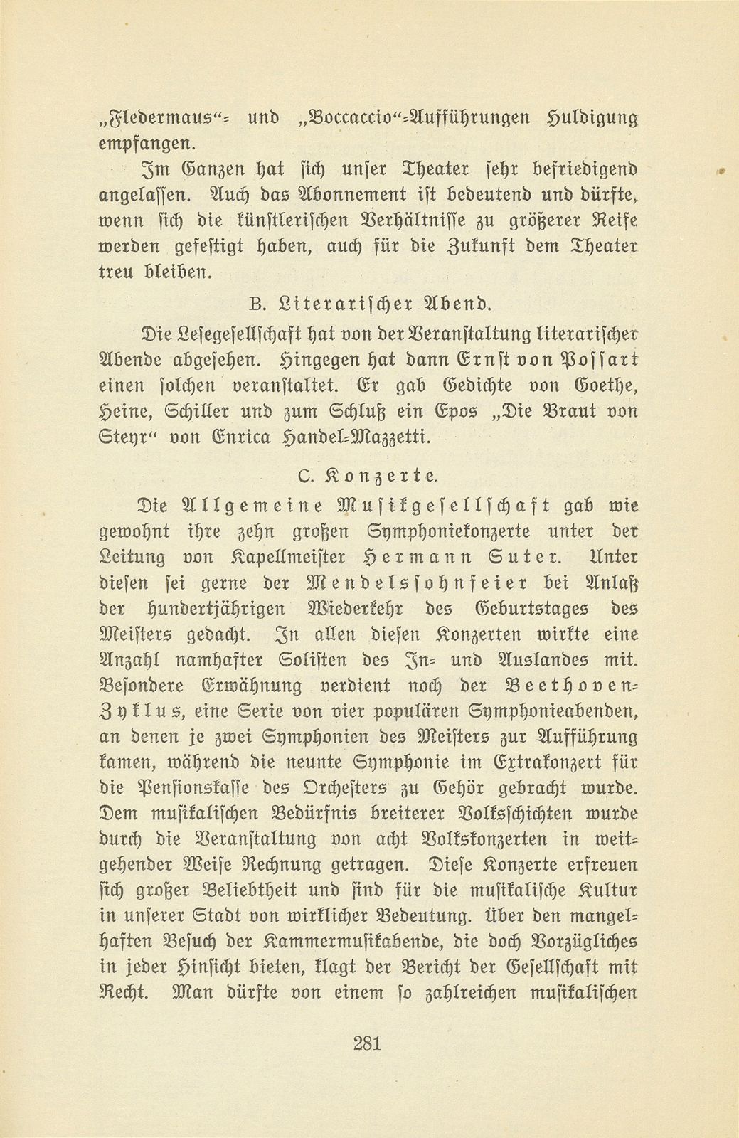 Das künstlerische Leben in Basel vom 1. November 1908 bis 31. Oktober 1909 – Seite 3