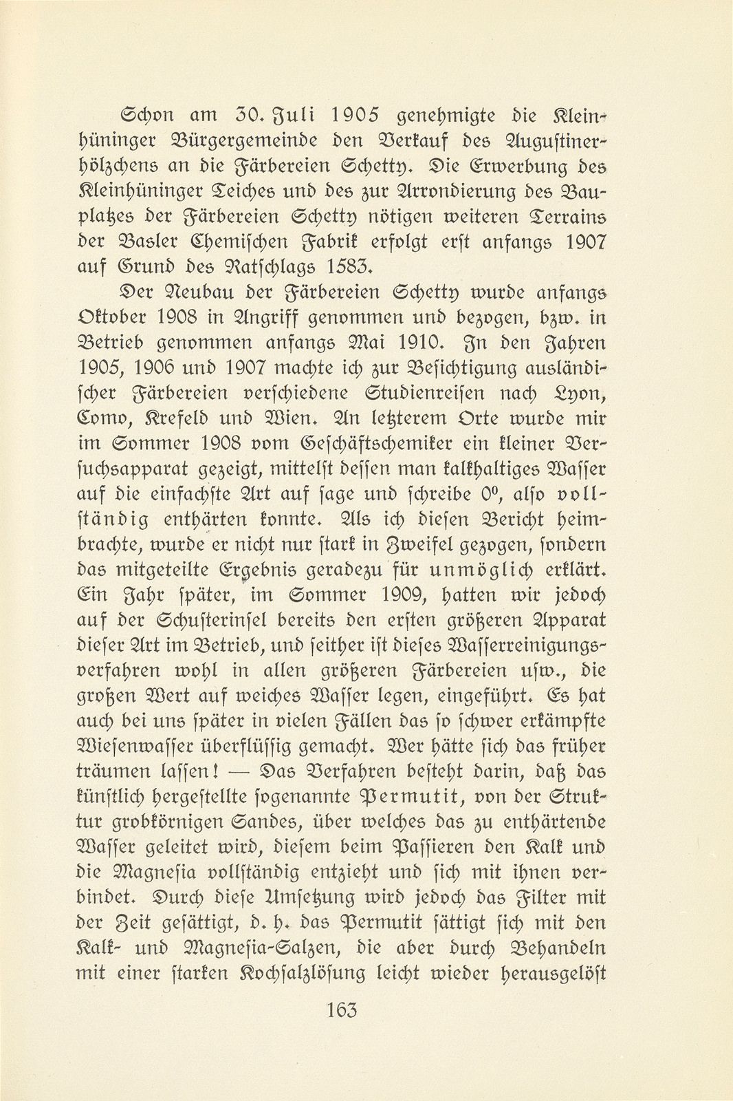 Memoiren des letzten Wassermeisters der Kleinbasler Teichkorporation – Seite 55