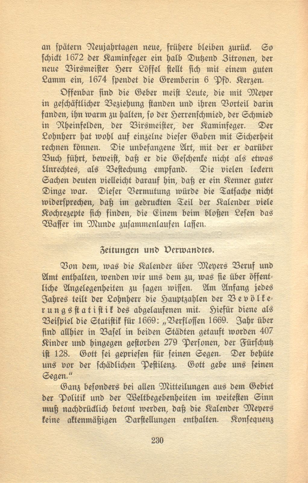 Aus den Aufzeichnungen des Lohnherrn Jakob Meyer 1670-1674 – Seite 18