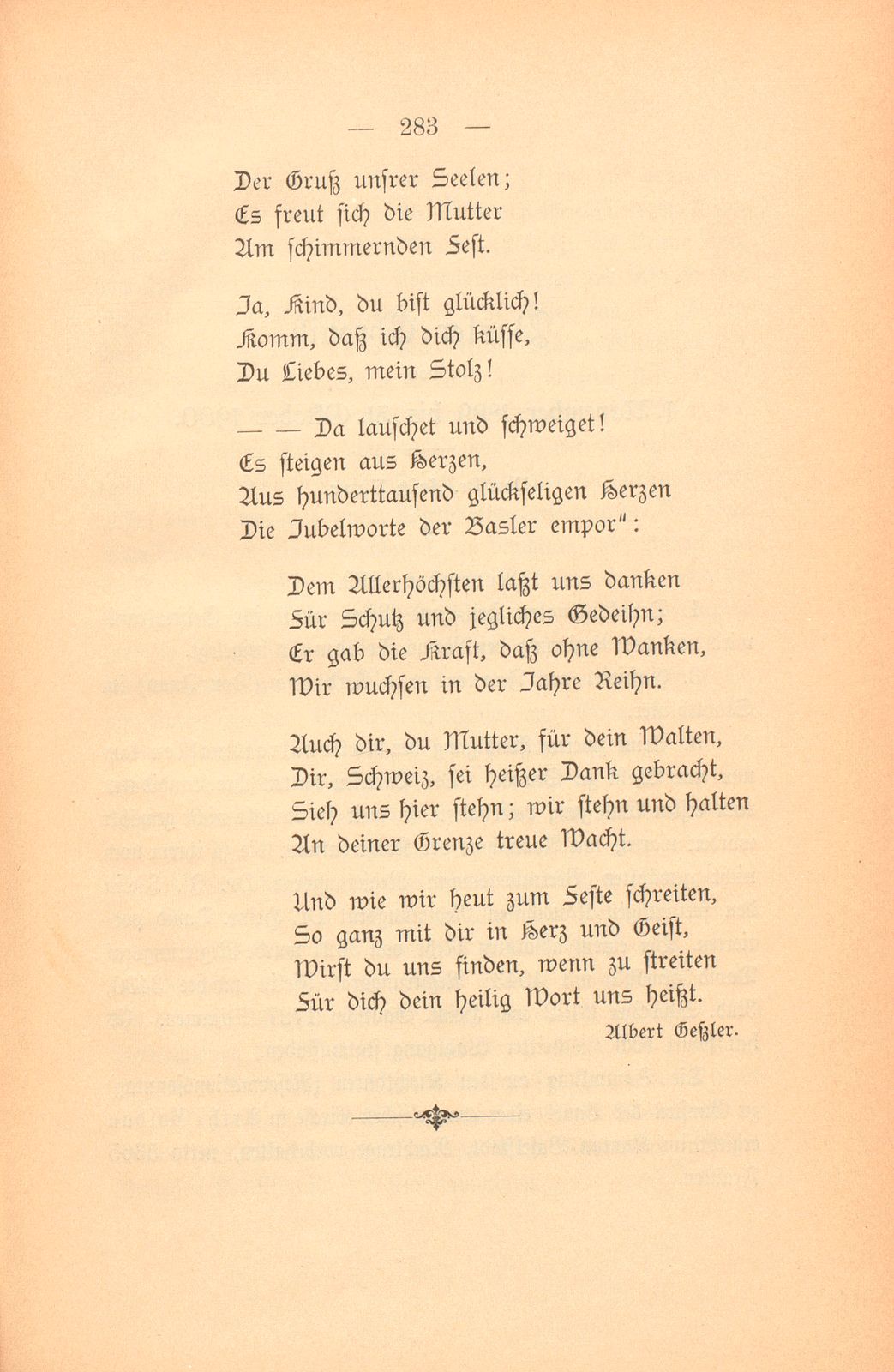 1901. Kaiser Heinrichs Tag [Gedicht] – Seite 4